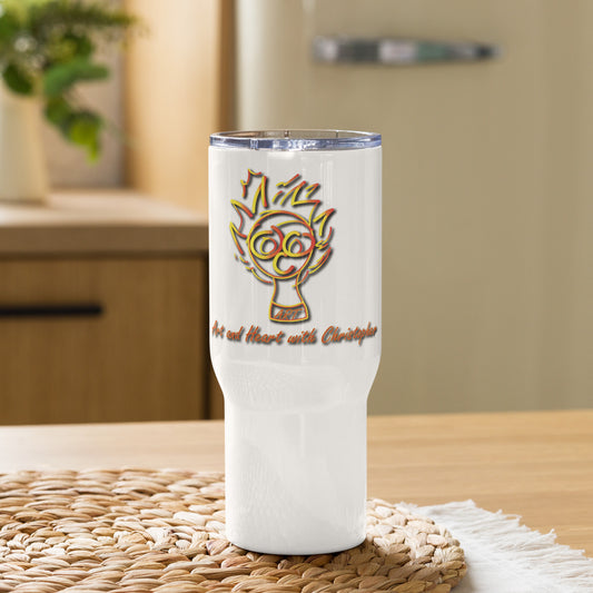 Christopher Art Retail Logo (Travel mug)